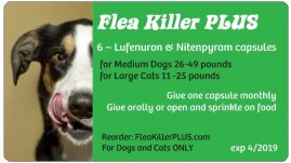Medium Dog Flea Killer Plus